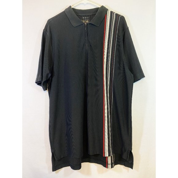 Adidas ClimaCool Striped Golf Polo Shirt - Picture 2 of 10